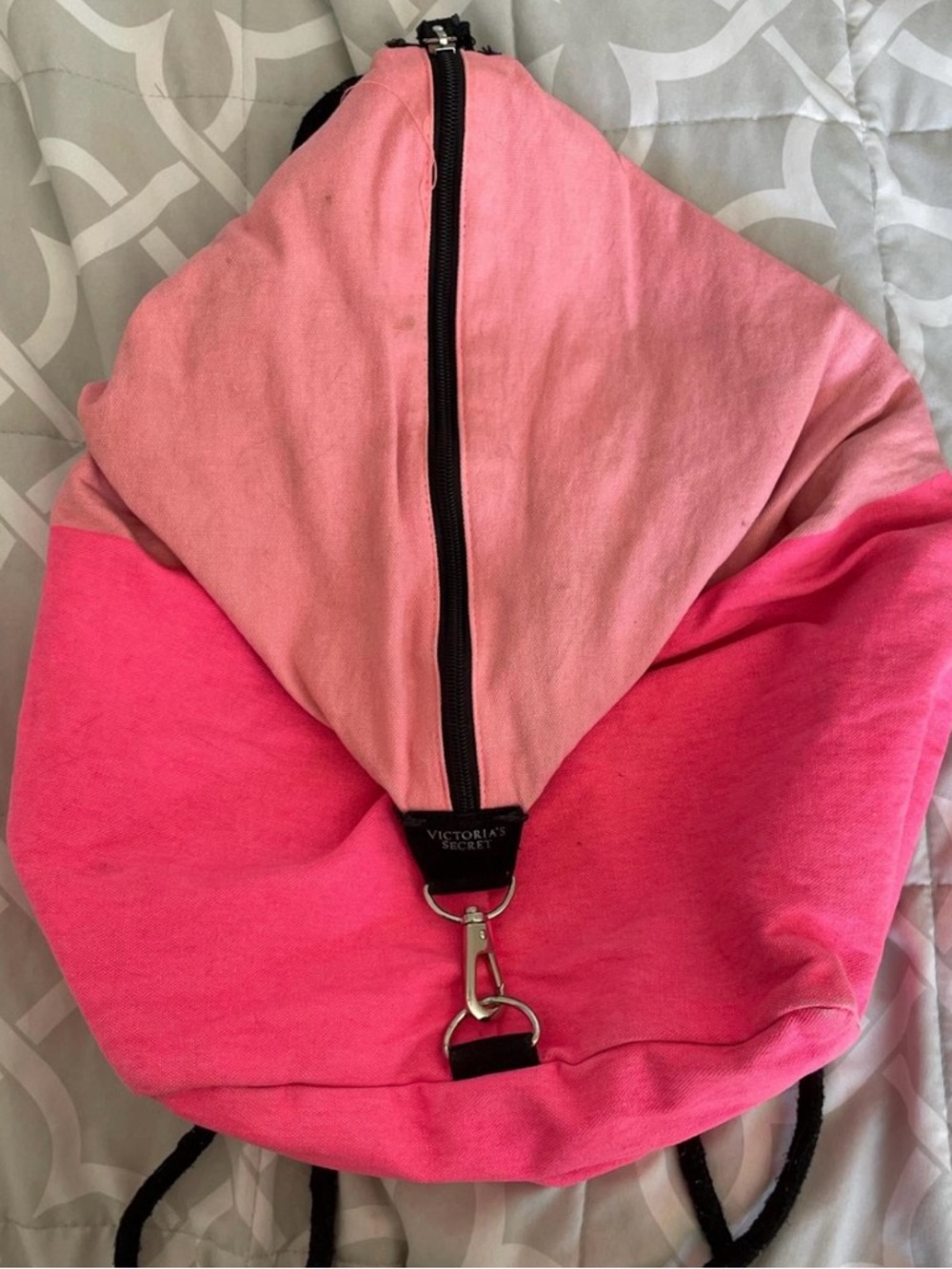 Victoria's Secret Two-Tone Pink Ombre Drawstring Sling